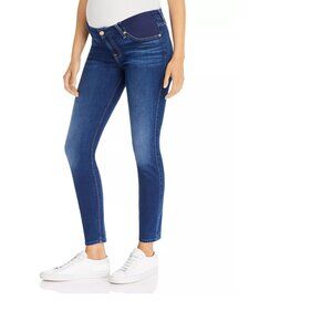 7 For All Mankind b(air) ankle skinny maternity jean - size 28